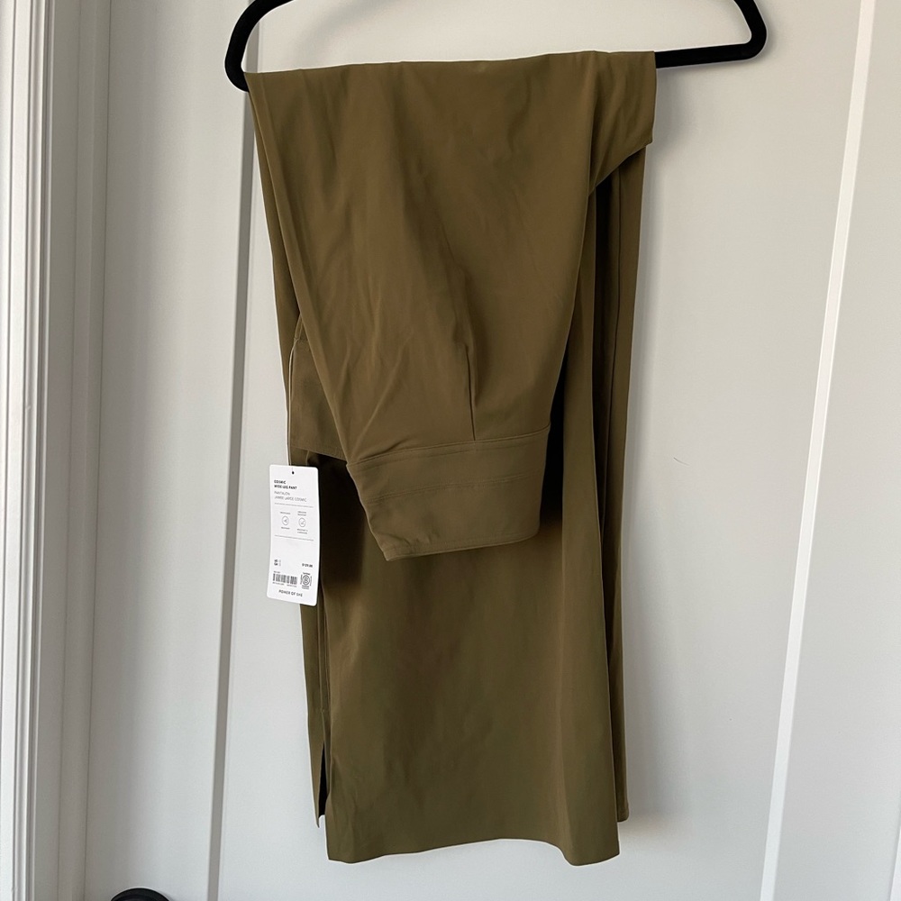 Athleta Cosmic Wide Leg Pant - Olive Green